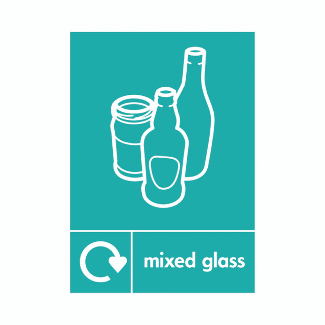 A5 Sign Mixed Glass Pack Of 5