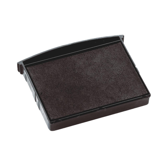 CW Office Colop E/4430 Black Ink Pads PK2, black ink pad for rubber stamps with a rectangular shape and textured surface.
