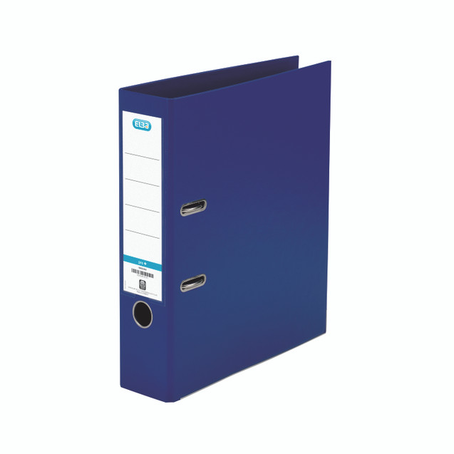 Elba 70MM Lever Arch A4 PVC Blue