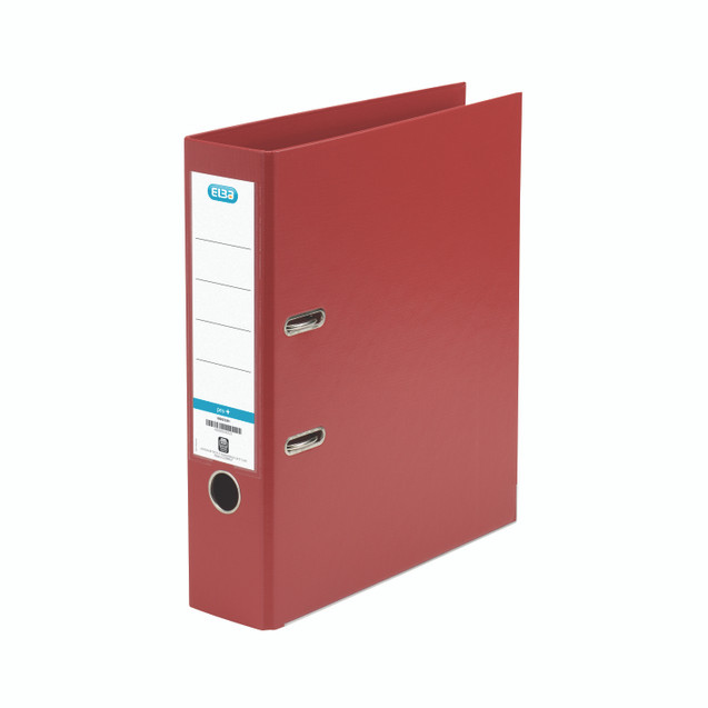 Elba 70MM Lever Arch A4 PVC Red
