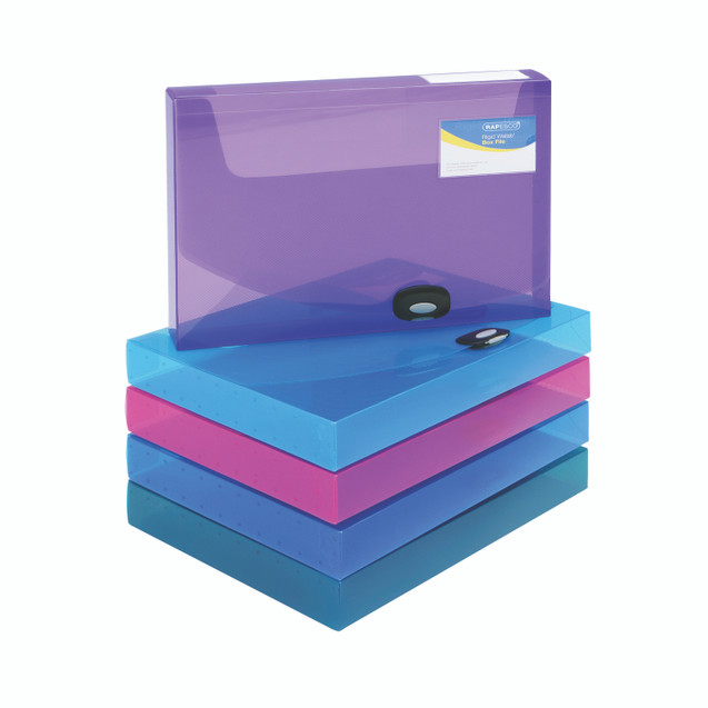 Rapesco Rigid Wlt/Box File 40NM PK5