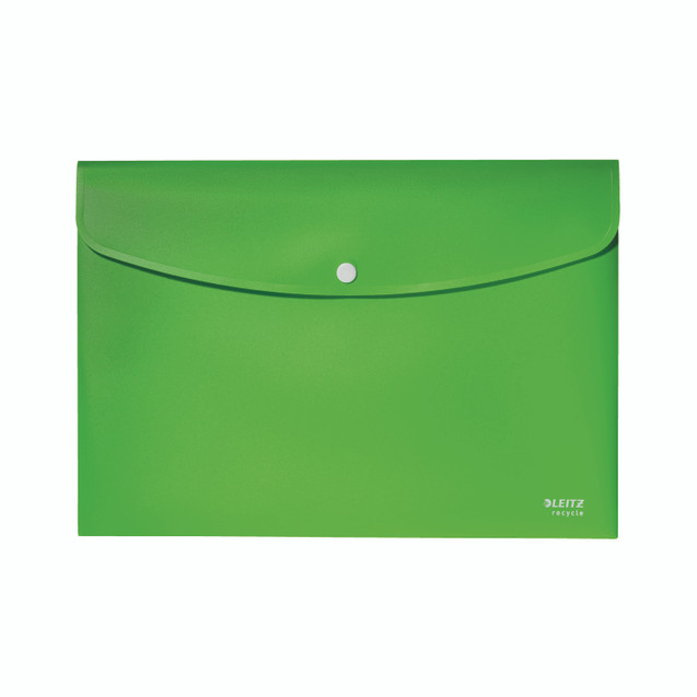 Leitz Recycle Doc Wallet A4 GRN PK10