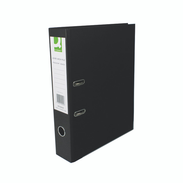 Q-Connect Lach Foolscap BLK PK10