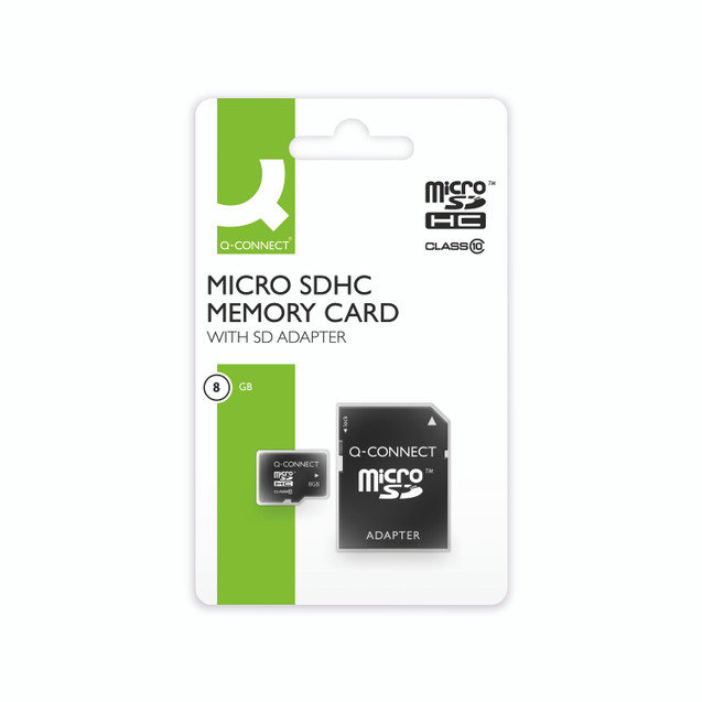 Q-Connect Microsd Card Class 10 8GB