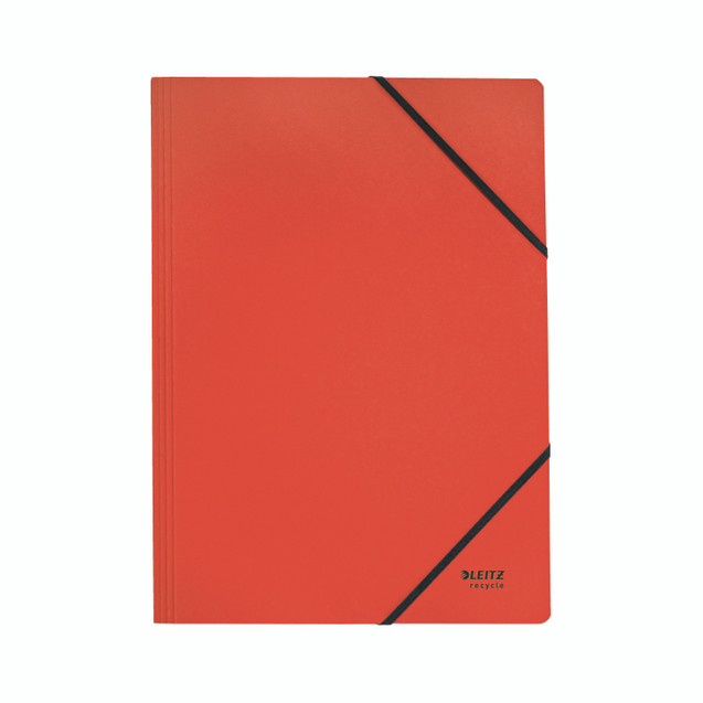 Leitz Recycle Folder A4 Red PK10