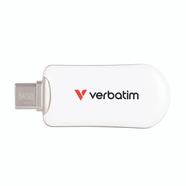 Plectra USB-C Flash Drive White 64GB