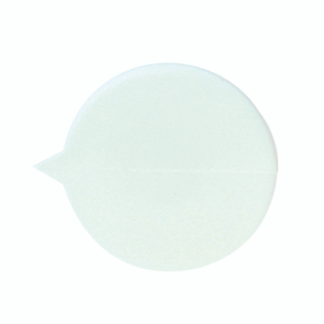 Gosecure Plain Round Seals WHT PK500