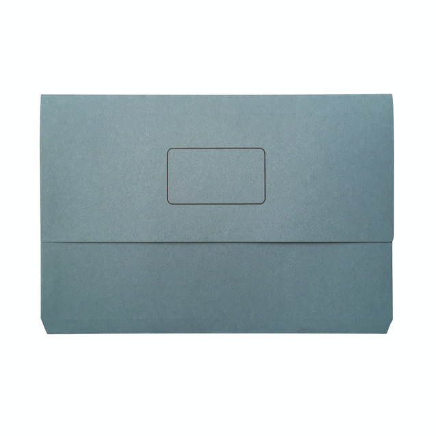 Document Wallet 220GSM FC Blue PK50