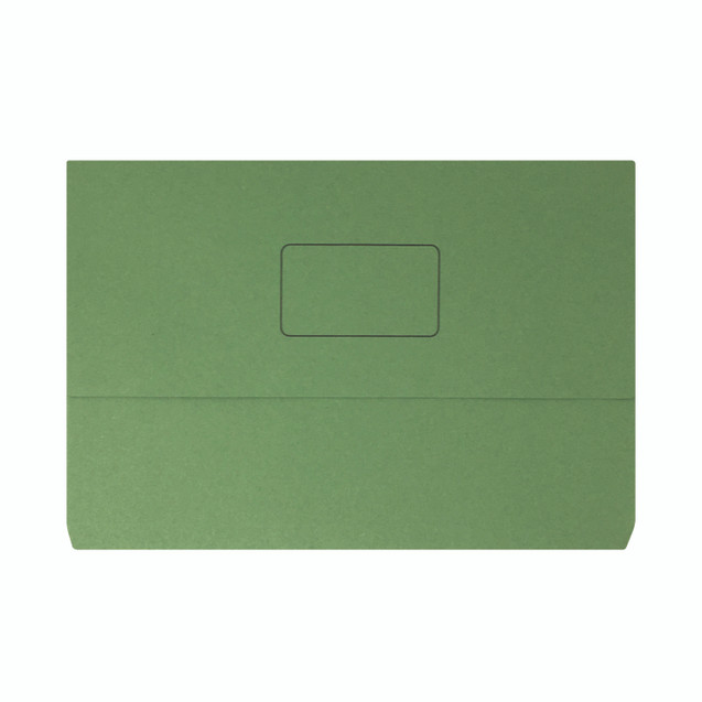Document Wallet 220GSM FC Green PK50