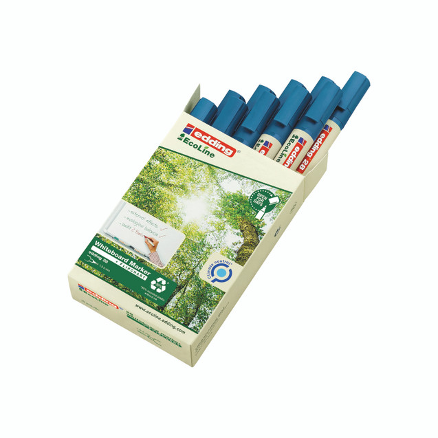 Edding 28 Ecoline Drywipe PK 10 Blue