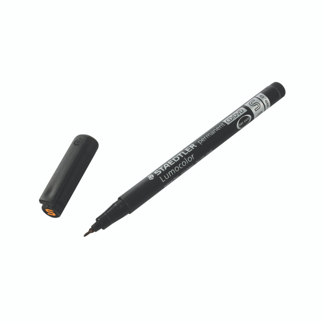 Staedtler Lumo CD/DVD Mrker BLK PK10