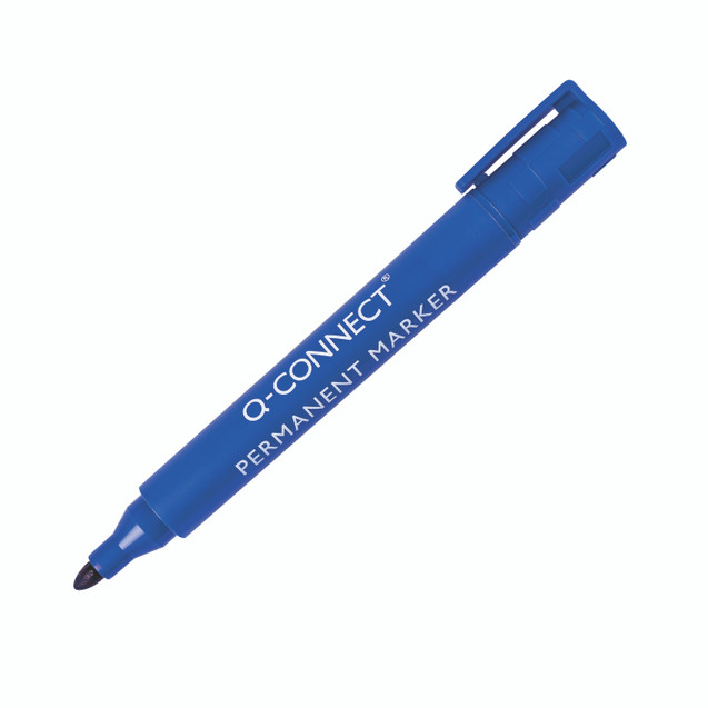 Q-Connect Perm Marker B/Blue PK10