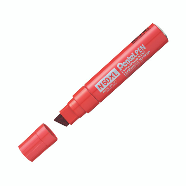 Pentel Jumbo Marker Red PK6
