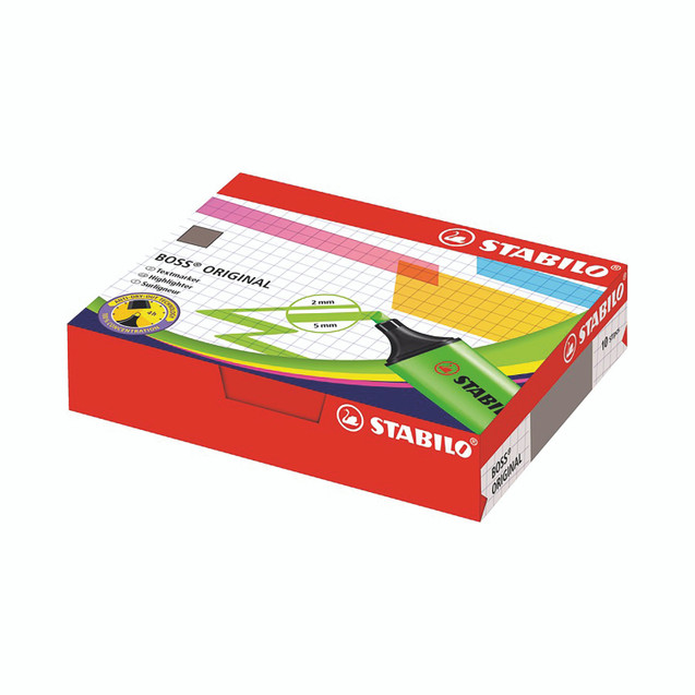 Stabilo Boss Original Hler GRN PK10