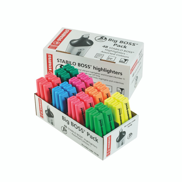 Stabilo Boss Original Hler AST PK48