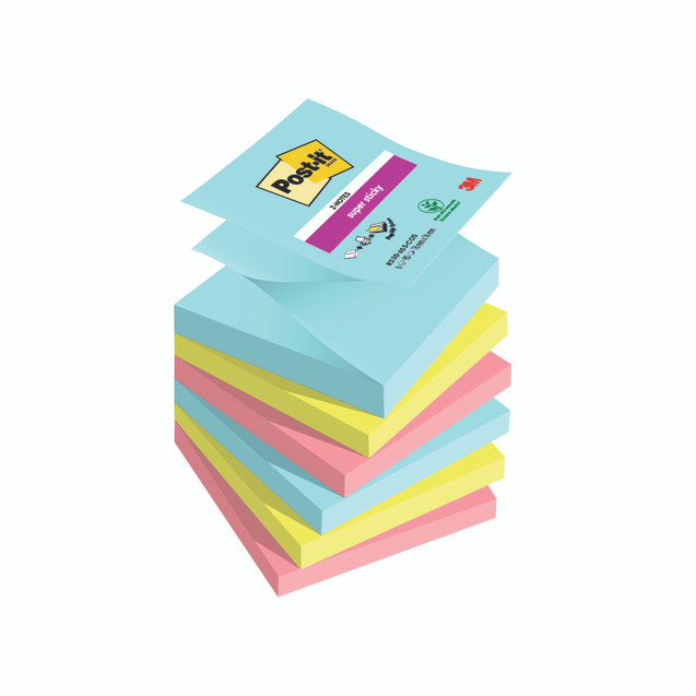 Post-It S/S Z-N 76X76 90S Cosmic PK6