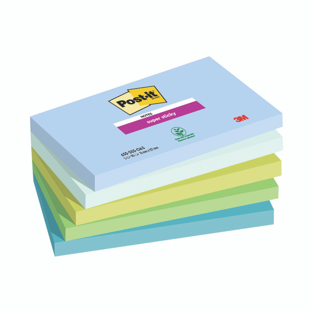Post-It Oasis 76X127MM X90 Sheet PK5