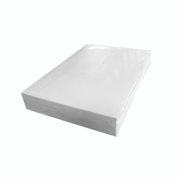 CW Office A4 Exercise PPR Plain 500SHT PK5, a pack of 500 white plain A4-sized exercise paper sheets.