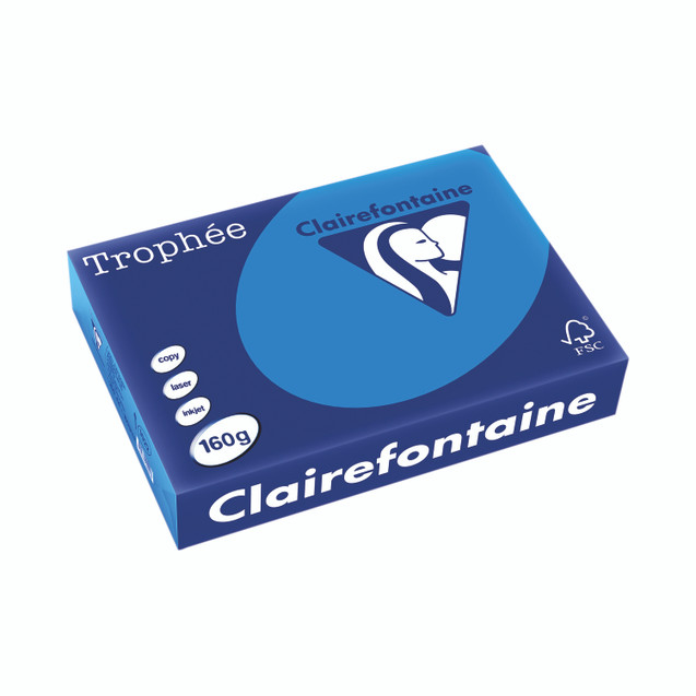Trophee Card A4 Intensive Blue PK250