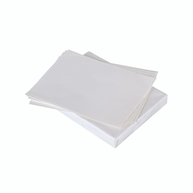 CW Office Bank Paper A4 50GSM White Pack 500, white blank pages for printing and note-taking.