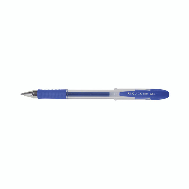 Q-Connect Delta Gel Pen Blue PK12