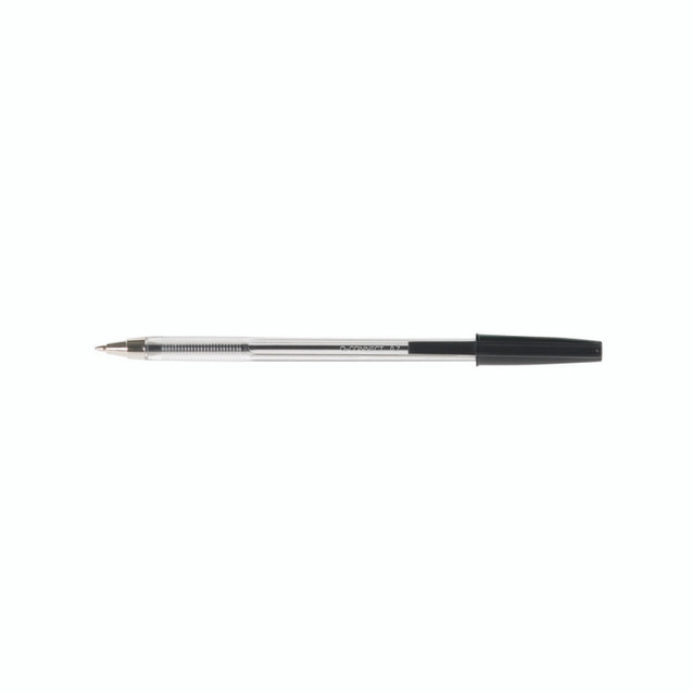 Q-Connect Ball Point Pen Med BLK P20