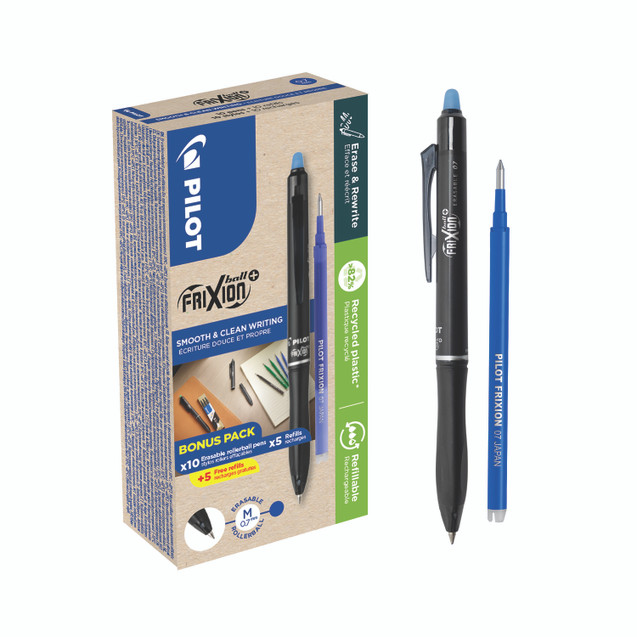 Pilot Greenpk Frixion Ball+ BLU PK20