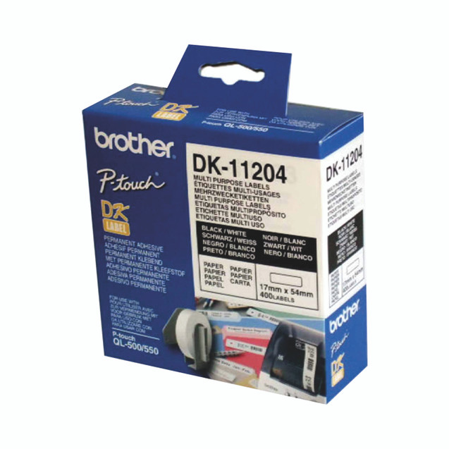Brother Multi Purpose Labels PK400