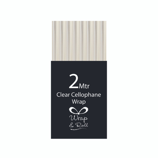Eurowrap Cellophane Roll 2M Clr PK49