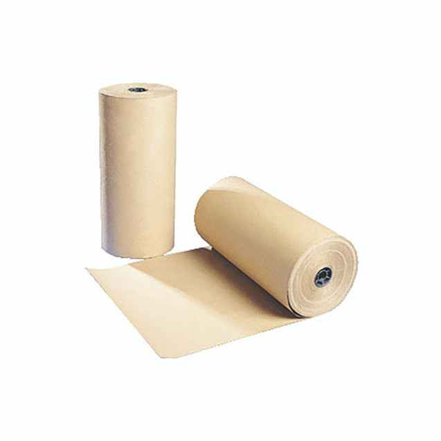 CW Office Imit Kraft Paper Roll 750MMX25M Bwn, kraft paper roll used for packaging and wrapping.