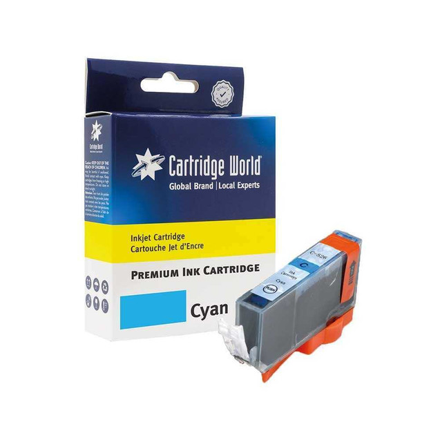 Cartridge World Compatible with Canon CLI-526C Cyan 4541B001