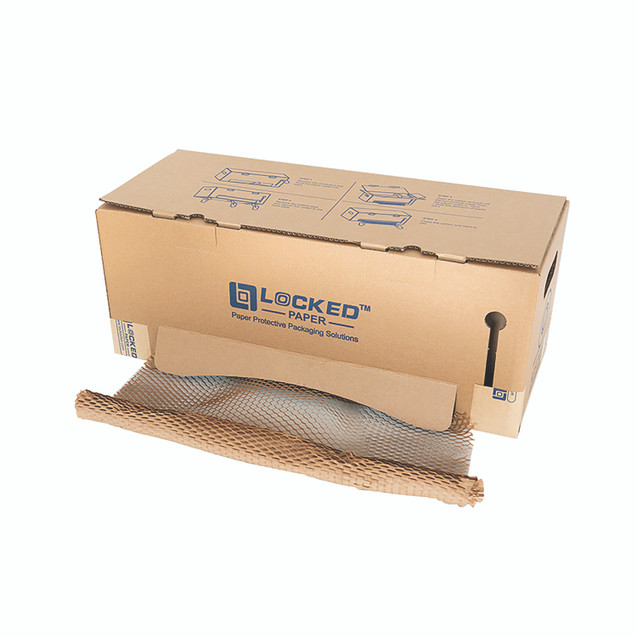 Honeycomb Paper + Dispenser W/Hook