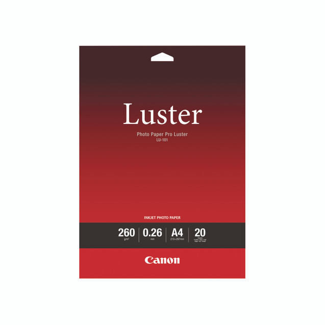 Canon A4 Photo Paper Pro Lustre PK20
