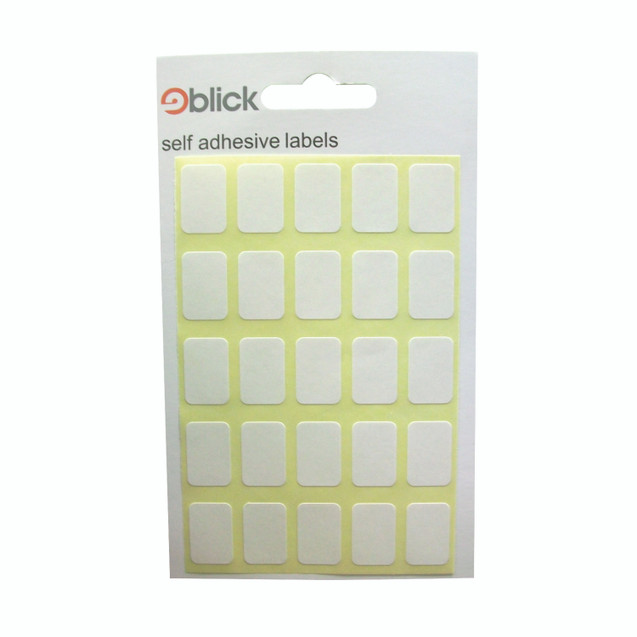 Blick Label BAG 12X18 WHT PK175
