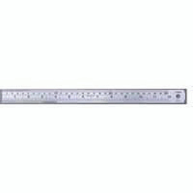 CW Office Linex Steel Ruler 100CM LXESL100, stainless steel measuring tool with clear centimeter markings.