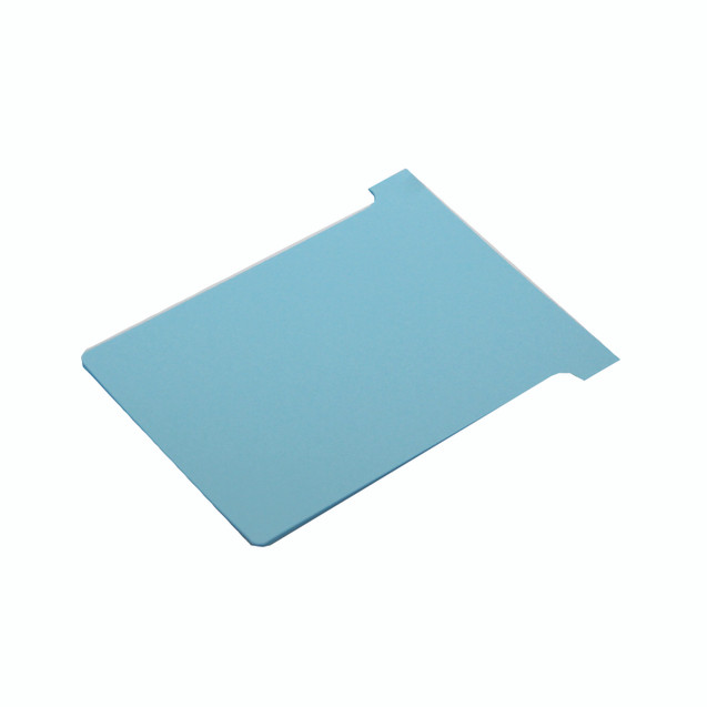 Nobo T-Card Size 2 Light Blue PK100