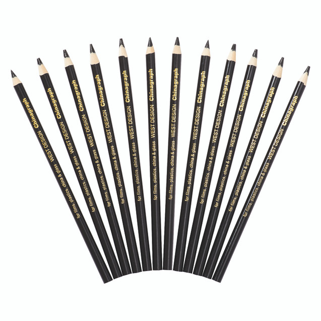 West Design China Pencil Black PK12