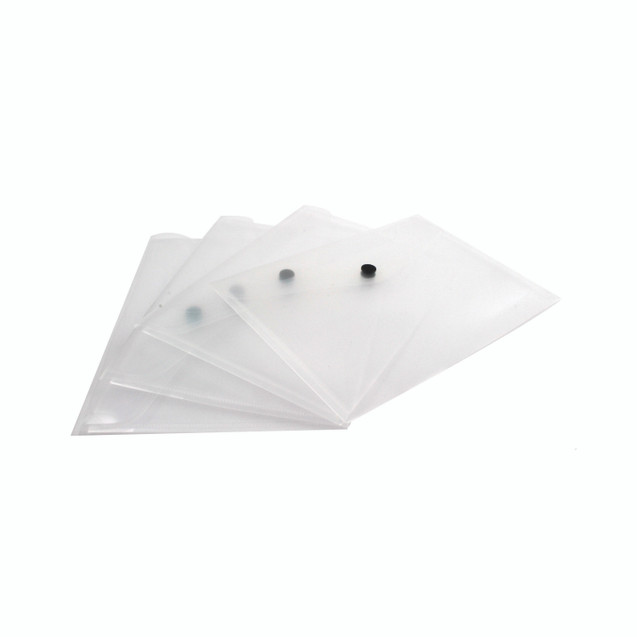 Q-Connect Doc Folder A5 Clear PK12