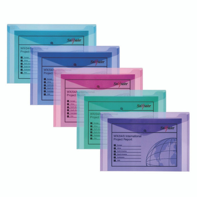 Snopake Polyfile Electra F/Sc AST 5