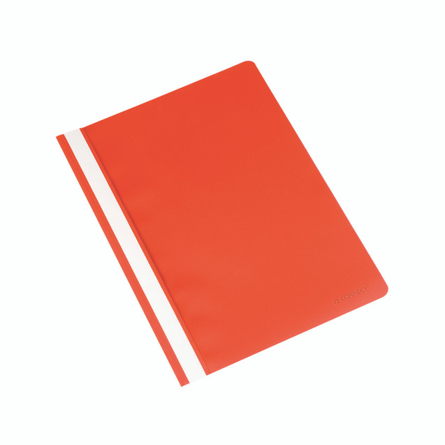 Q-Connect Project Folder A4 Red P25