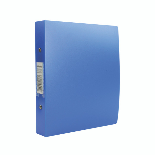 Rexel Budget 2 Ring Bind A5 BLU PK10