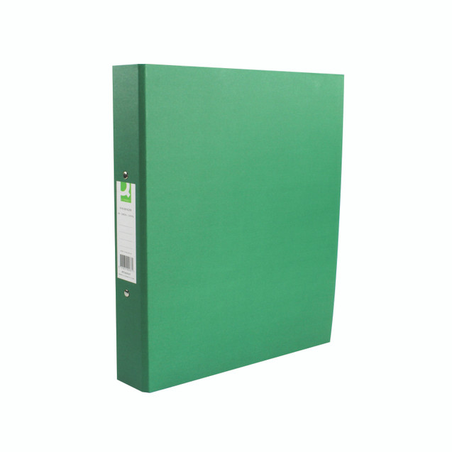 Q-Connect 2 Ring Binder A4 GRN PK10