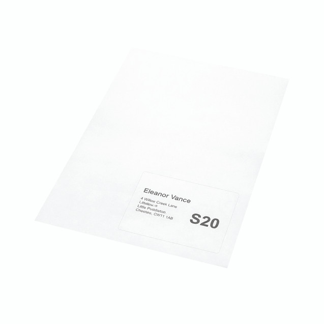 A4 Integrated Lab S20 160X105 PK1000