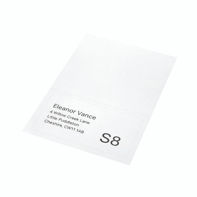 A4 Integrated LABS8 190X90MM PK1000