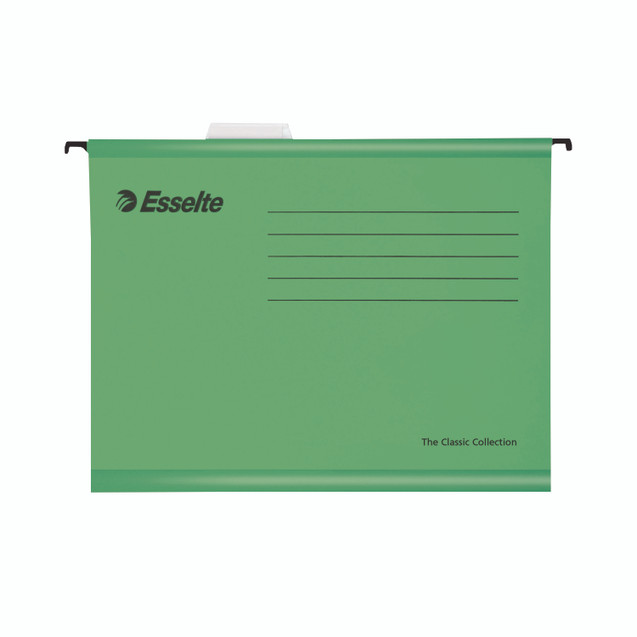 Esselte Suspension File FC GRN PK25