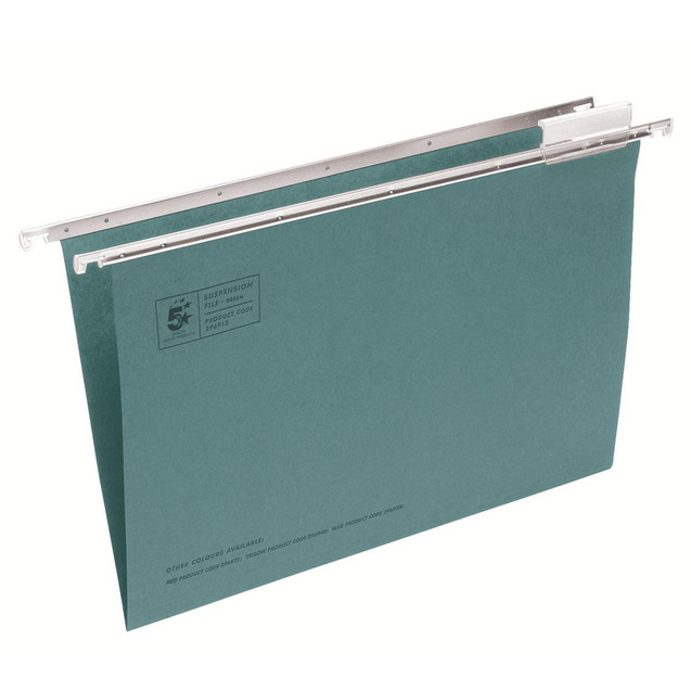 Susn File Tab/Inserts FC GRN PK50