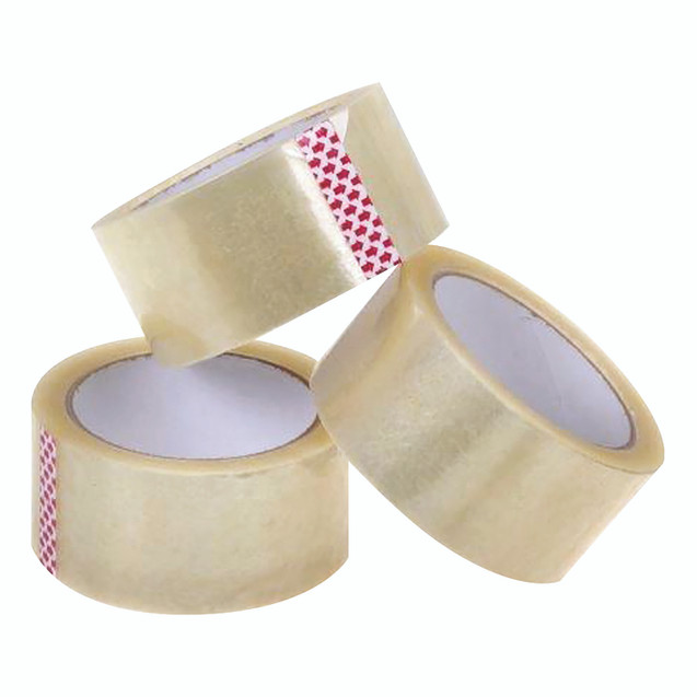 Parcel Tape PP Clear 48MMX66M PK6