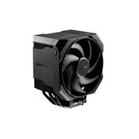 CW Office be quiet! Dark Rock 6 CPU Cooler, Universal Socket, Silent Wings PWM Fan, 2000RPM, 220W TDP, black CPU cooler with a large PWM fan and heatsink, shown on a white background