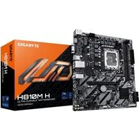 CW Office Gigabyte H810M H Intel 1851 Socket Motherboard, black Gigabyte motherboard displayed beside its retail box.