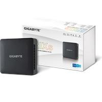 CW Office Gigabyte BRIX (GB-BRI5H-1335) Barebone Kit, compact black mini PC shown beside its Gigabyte retail box